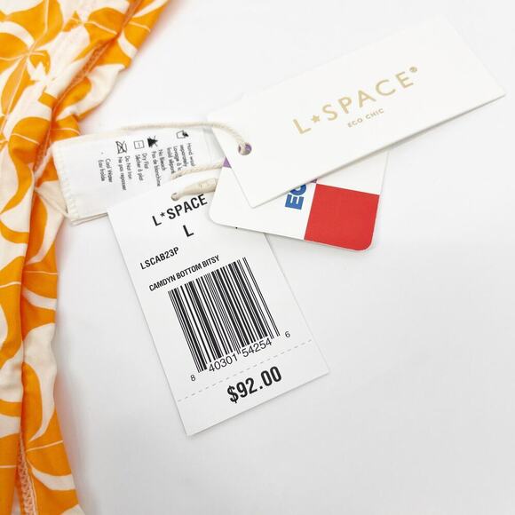 L*Space Camdyn High Cut Cheeky Bikini Bottoms Large NEW WITH TAGS! - Picture 6 of 7